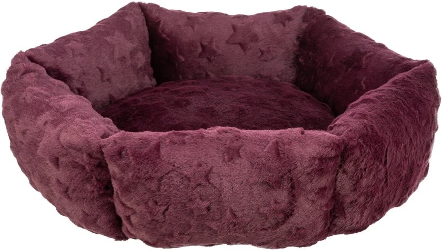 Xmas Bed Stars Bordeaux 60cm