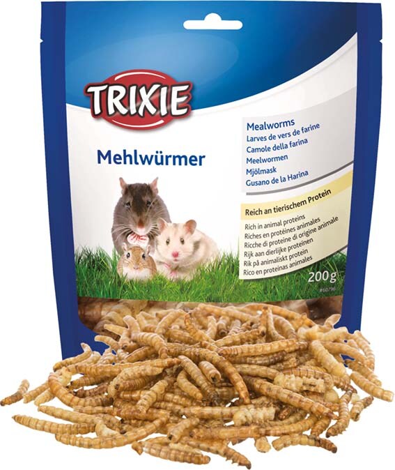 Torkade mjölmaskar 200g