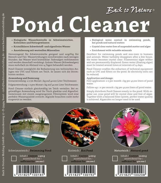 BTN Pond Cleaner Algbekämpning 5000g - 2