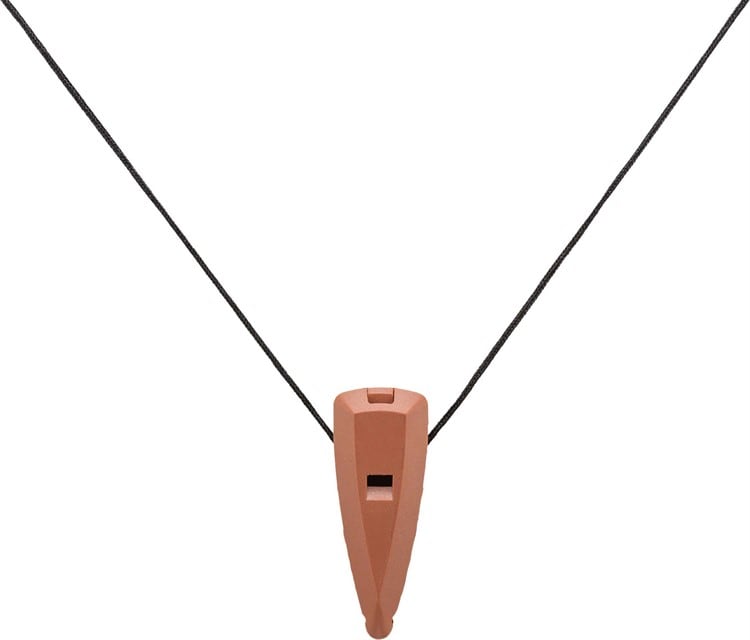 Visselpipa plast med band - 2