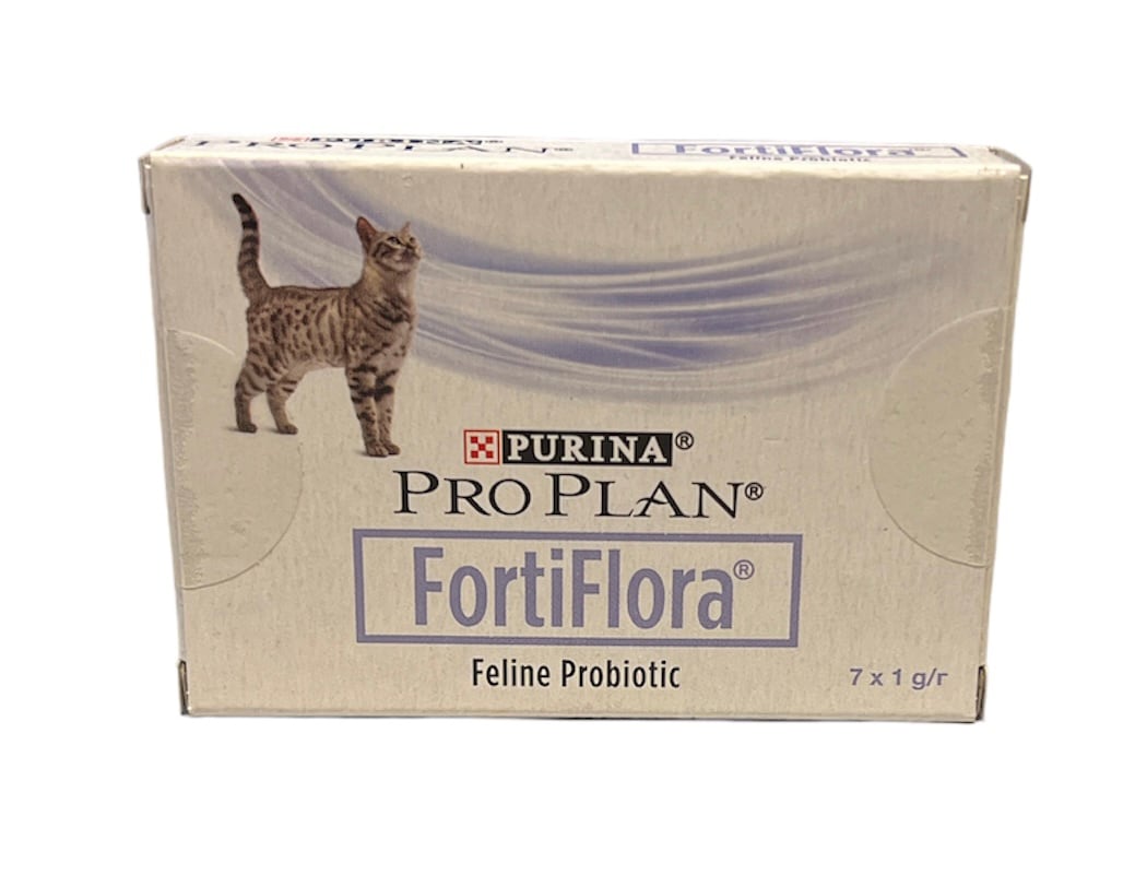 Fortiflora mjölksyrebakterier 7x1gram (för katt)