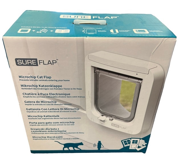 Sure Flap med microchipläsare, flera färger - 2