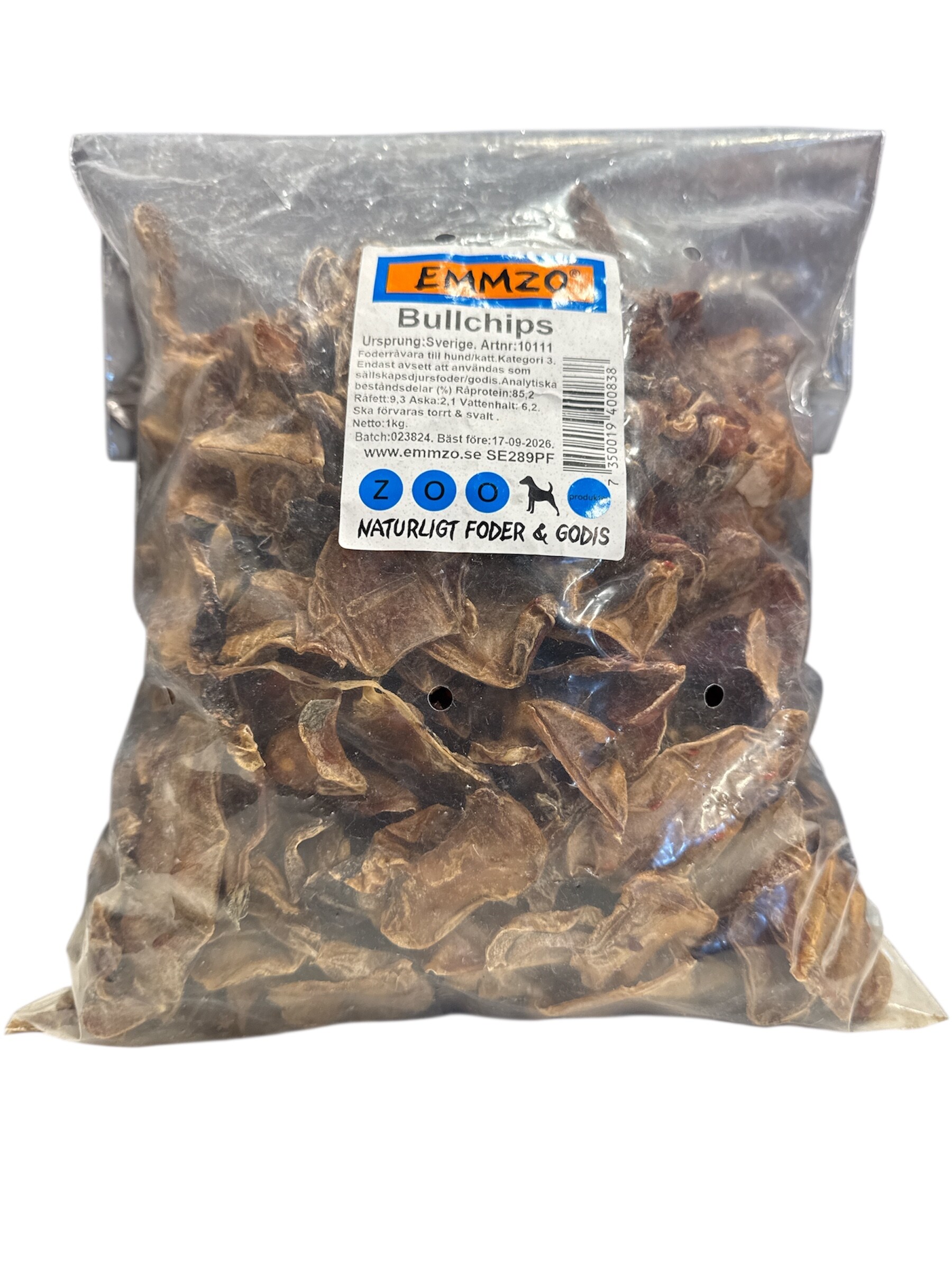 Emmzo Bullchips (svenska) 1kg