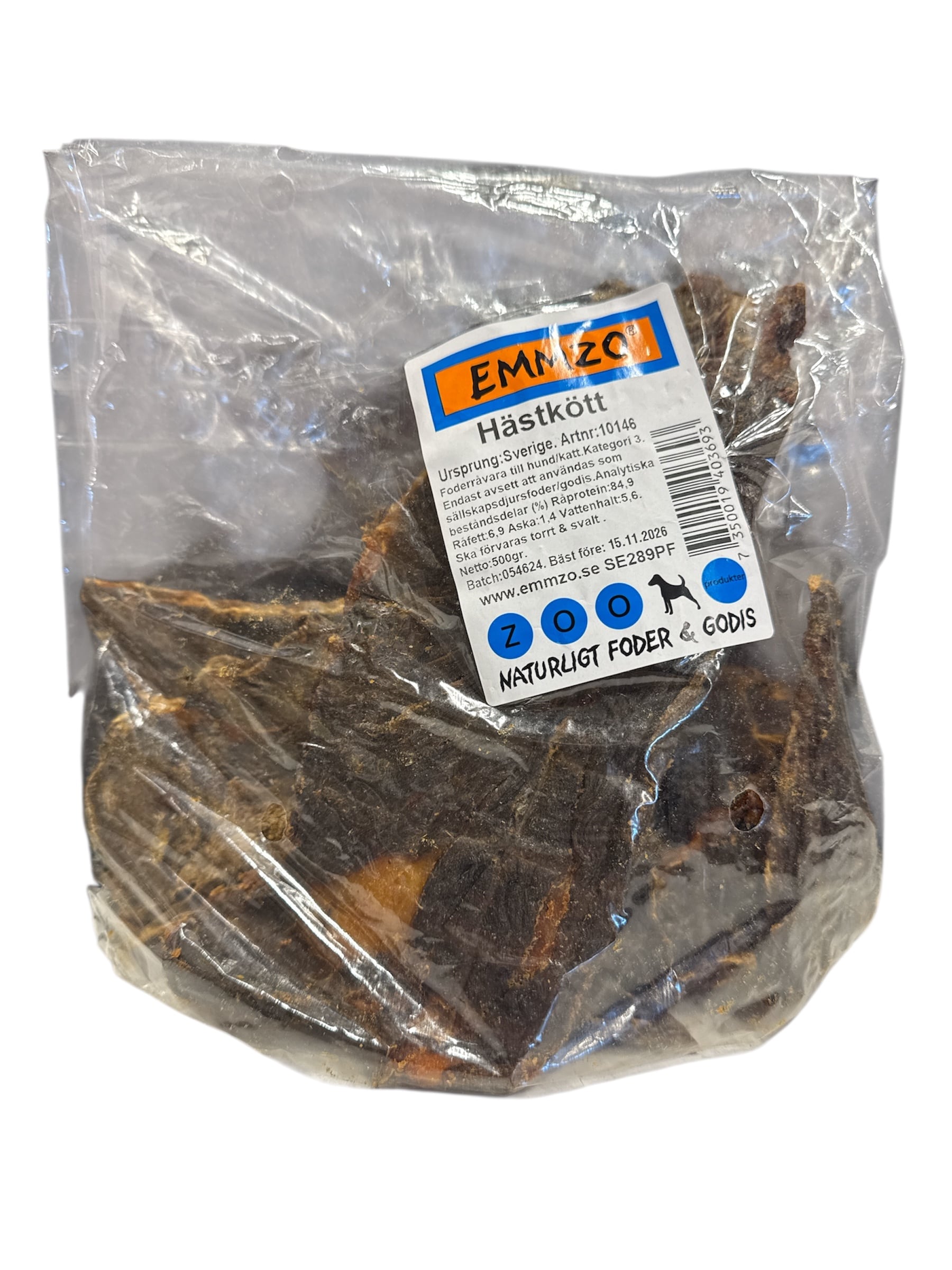 Emmzo Hästkött (svensk) 500g