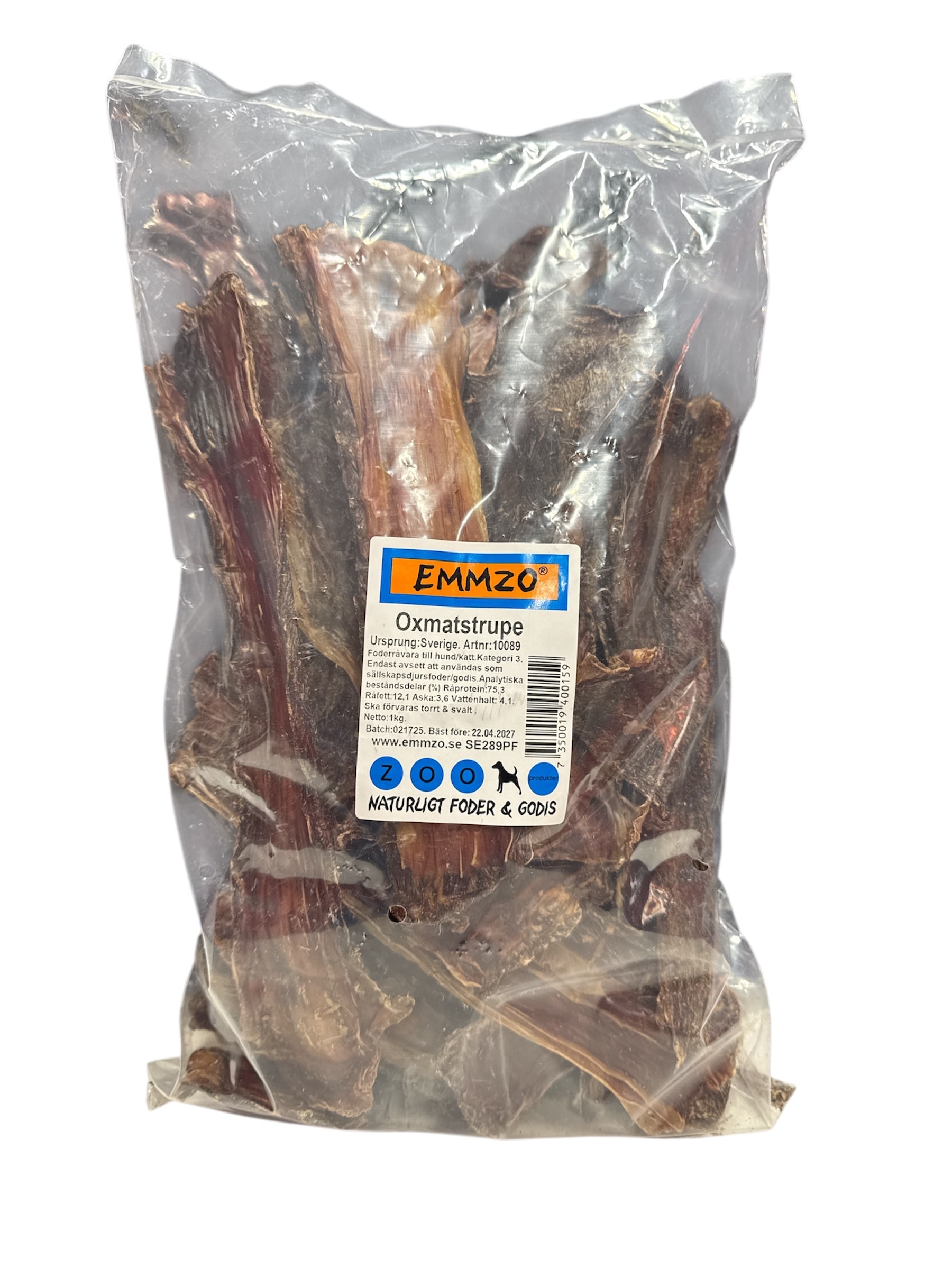 Emmzo Ox-matstrupe (svensk) 1kg