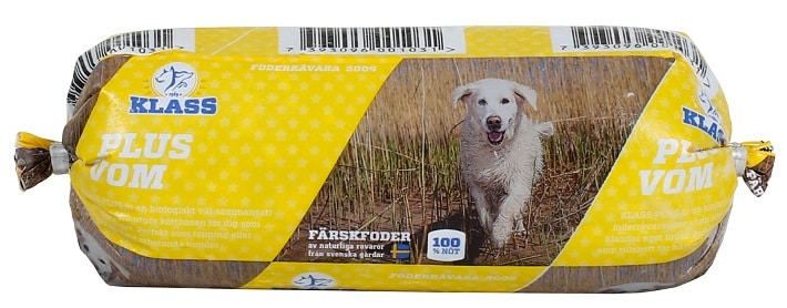 Klass Plus Vom 500g fryst hundfoder