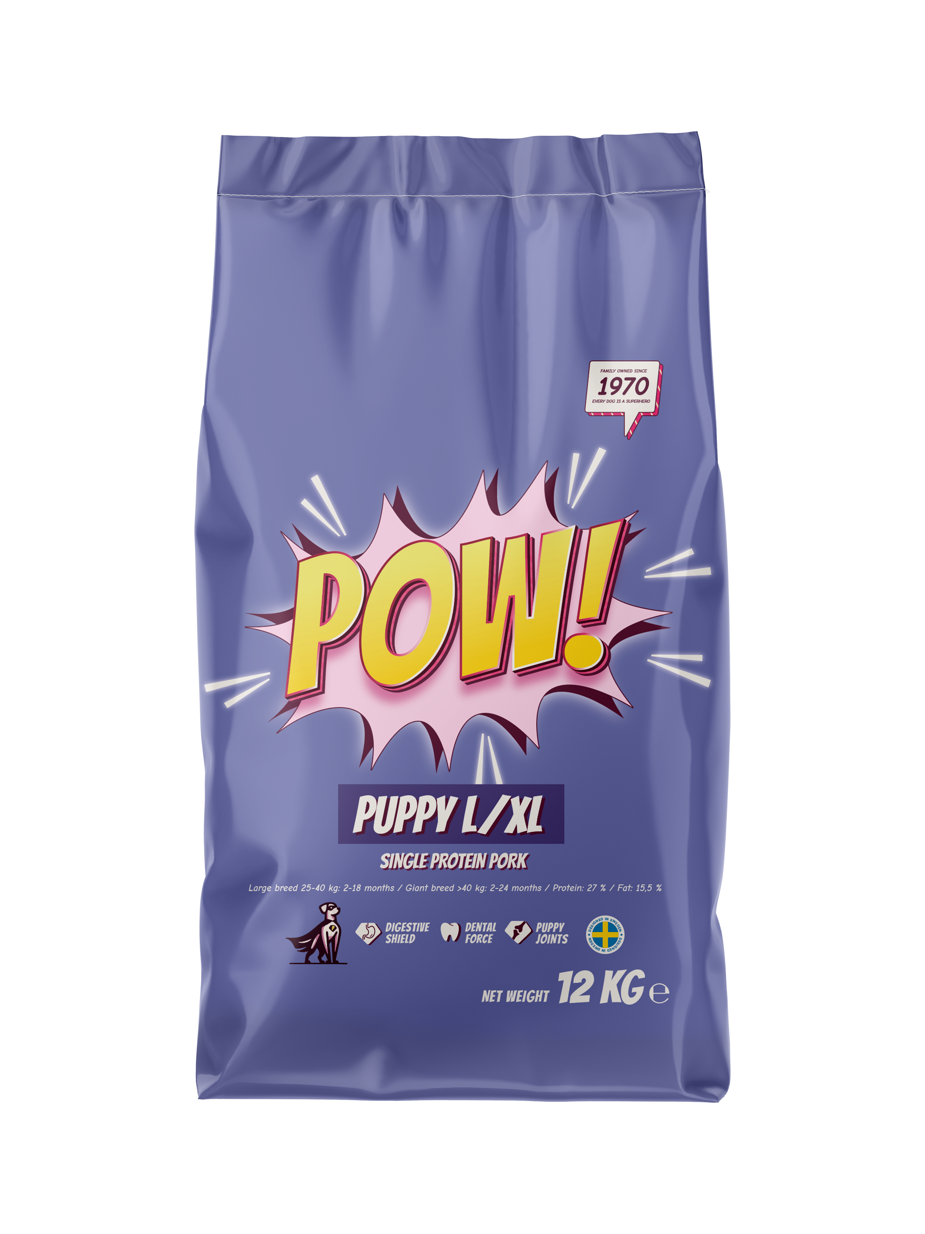 POW! Puppy Large/XL 12kg
