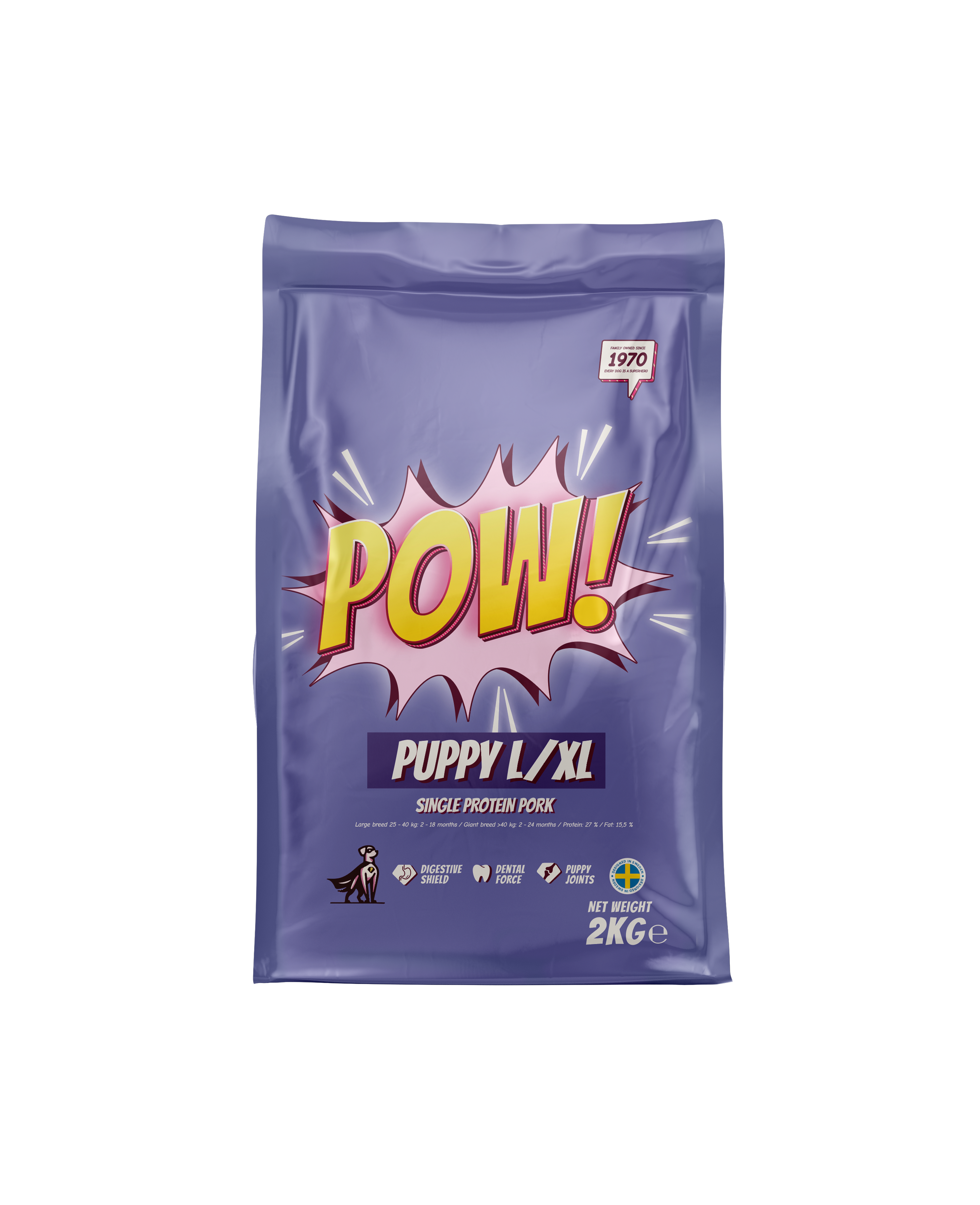 POW! Puppy Large/XL 2kg