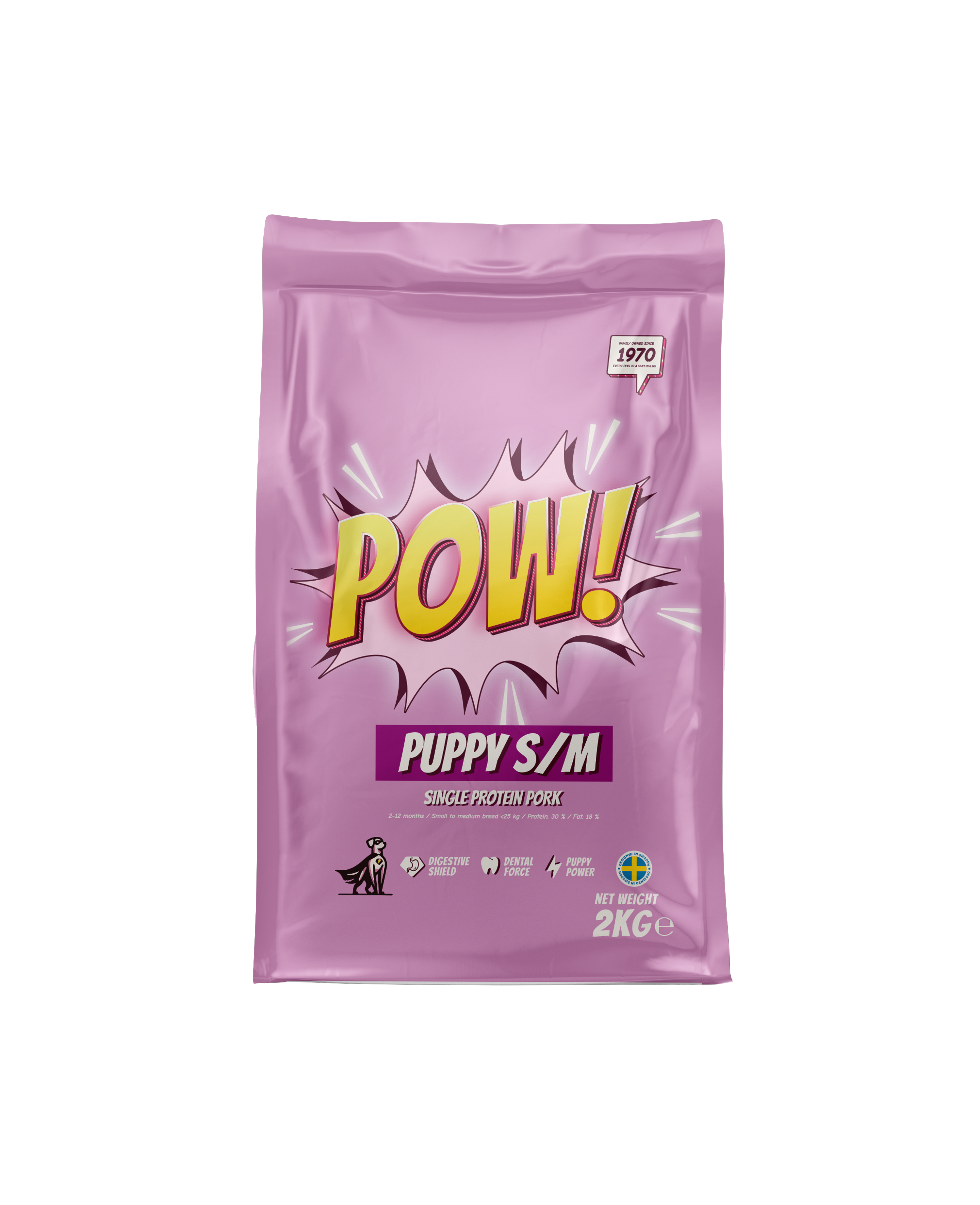 POW! Puppy Small/Medium 2kg
