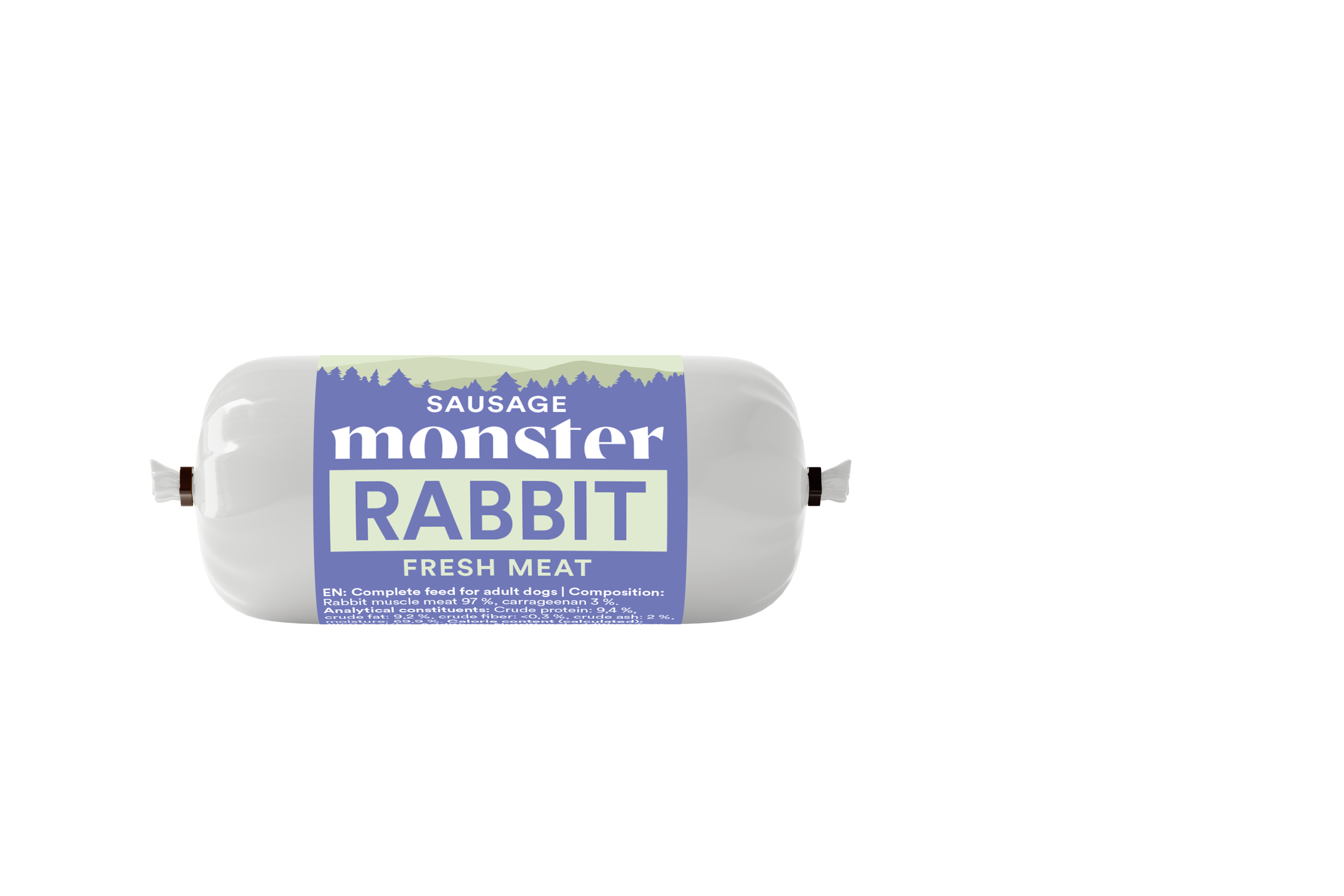 Monster Dog Sausage Rabbit 80g