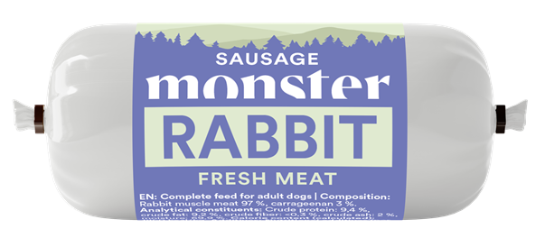 Monster Dog Sausage Rabbit 80g