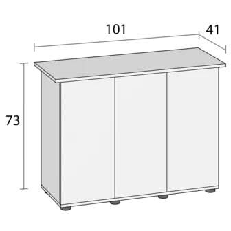 Juwel Rio bänk SBX 180 Svart - 2