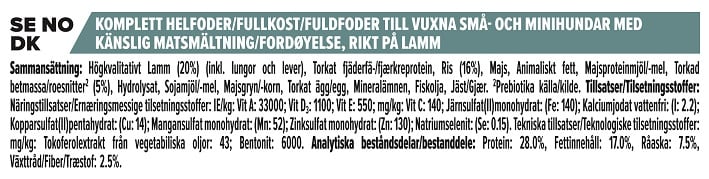 Pro Plan Small & Mini Adult Sensitive Digestion 3kg