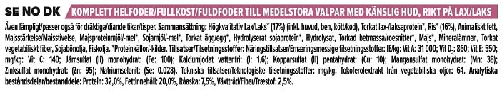 Pro Plan Medium Puppy Sensitive Skin 12kg - 2