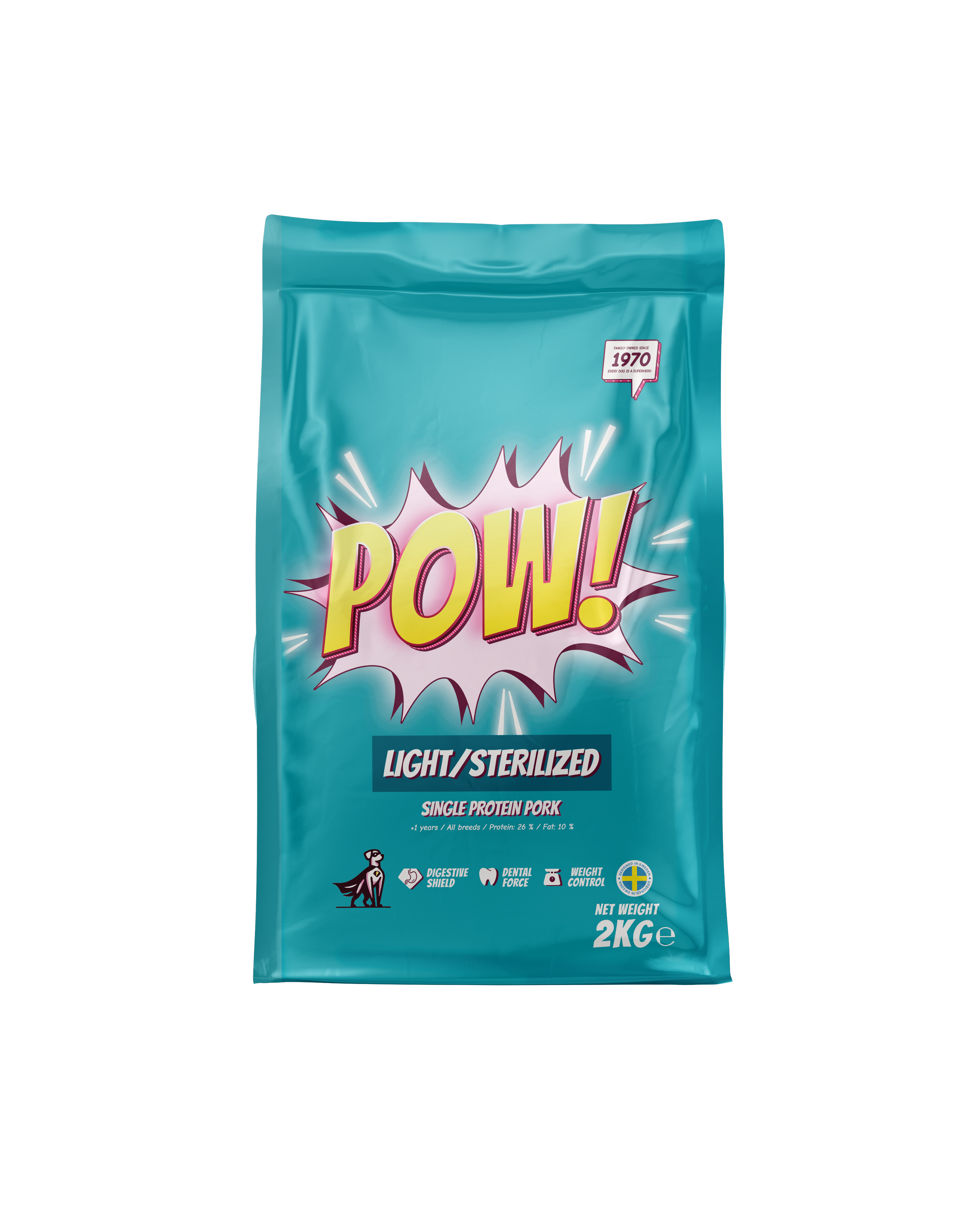 POW! Sterilized/Light 2kg
