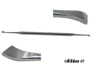 Tandstensskrapa rak dubbel