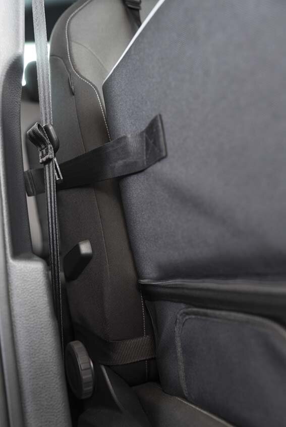 Bilsäte för hund svart 45x38x37cm