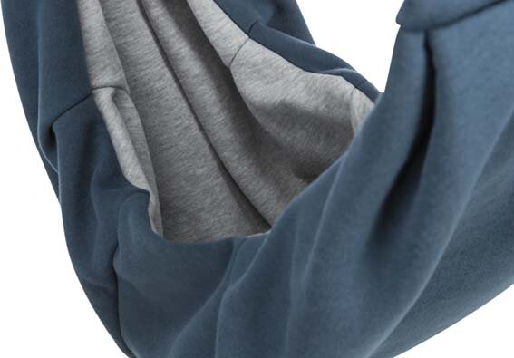 Bär/magväska Junior blå/ljusgrå