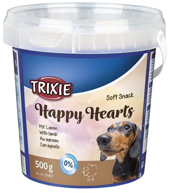 Soft snack Happy Hearts 500g lammsmak