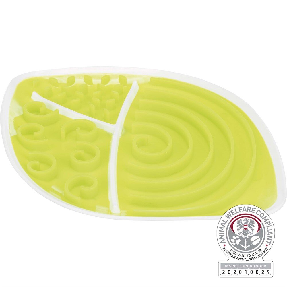 Lick´n snack platts lövformad 28x21cm