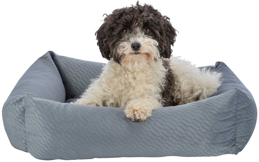 Alena bädd rektangulär blå/grå (2storlekar) - 2