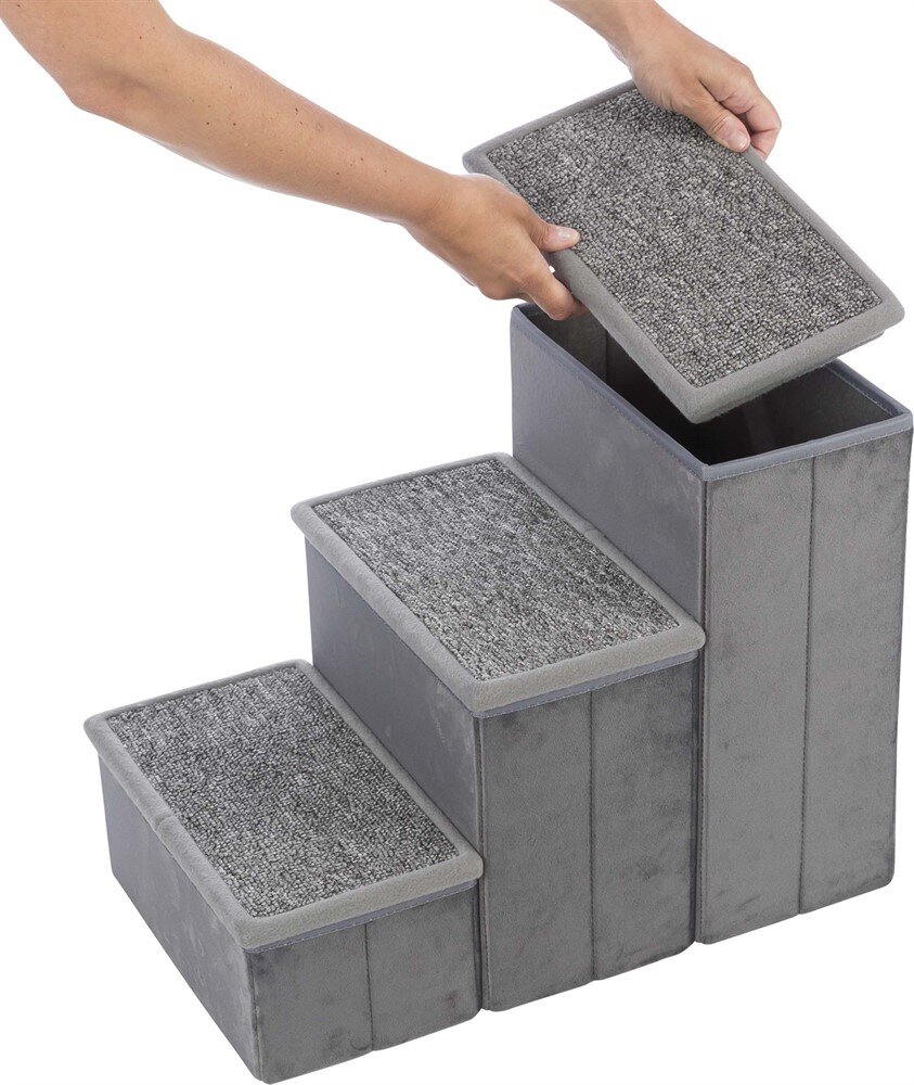 Harvey-bädd med grotta & trappsteg 119×47×50cm