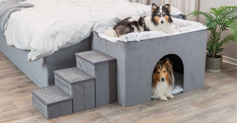 Harvey grotta med trappsteg 154x60x60cm