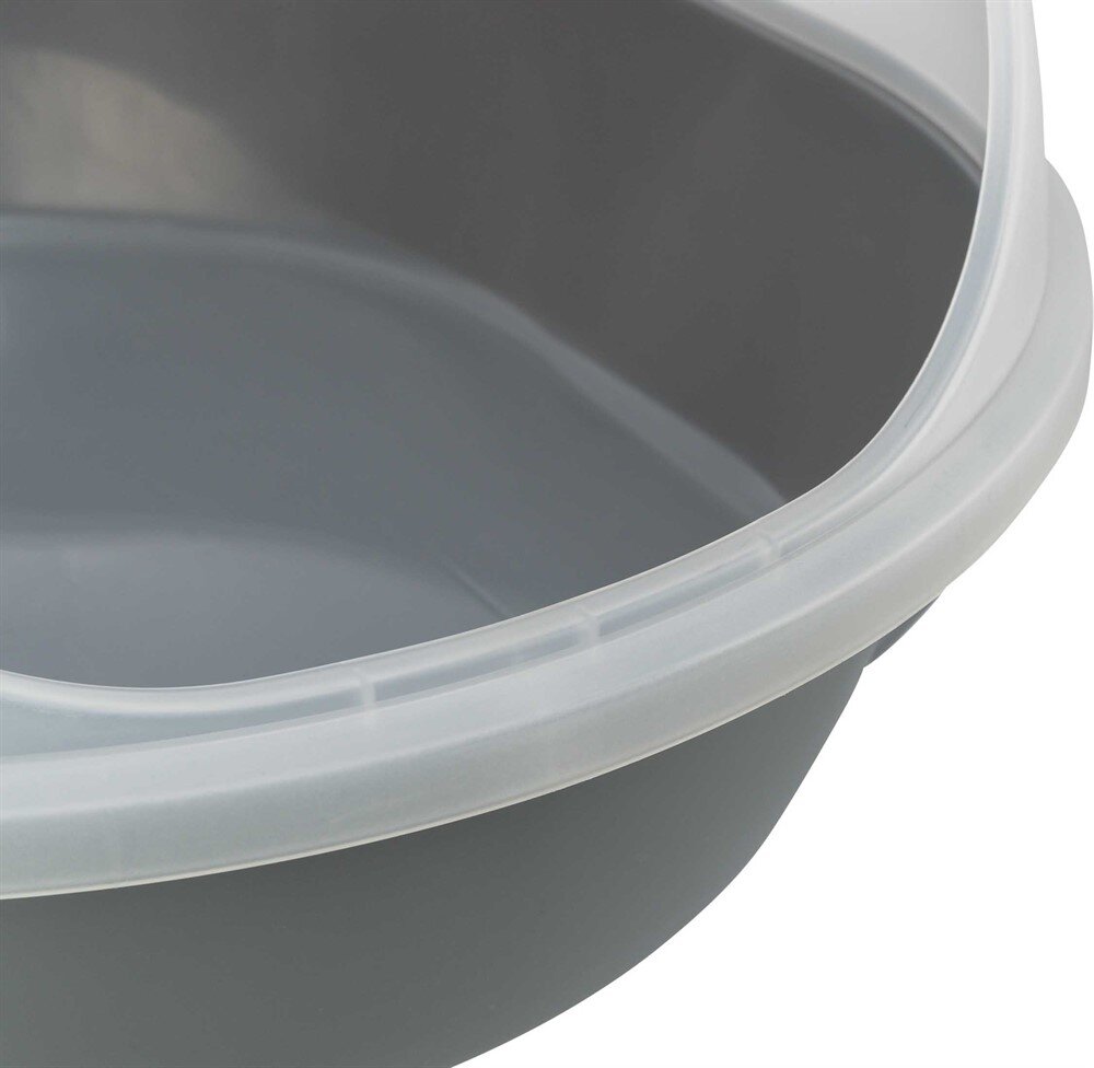 Simao kattlåda högkantad 48x30x58cm grå