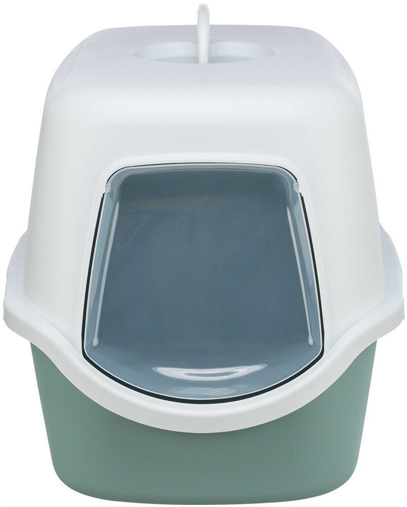 Kattlåda Vico med huv 40x40x56cm sage/vit - 2