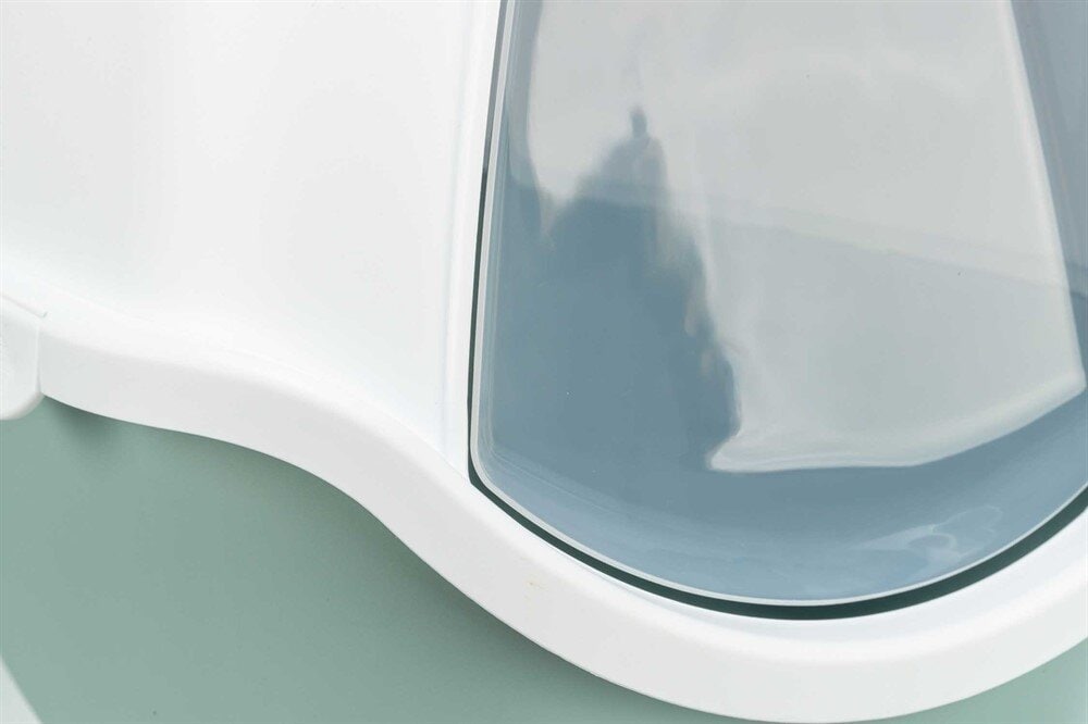 Kattlåda Vico med huv 40x40x56cm sage/vit