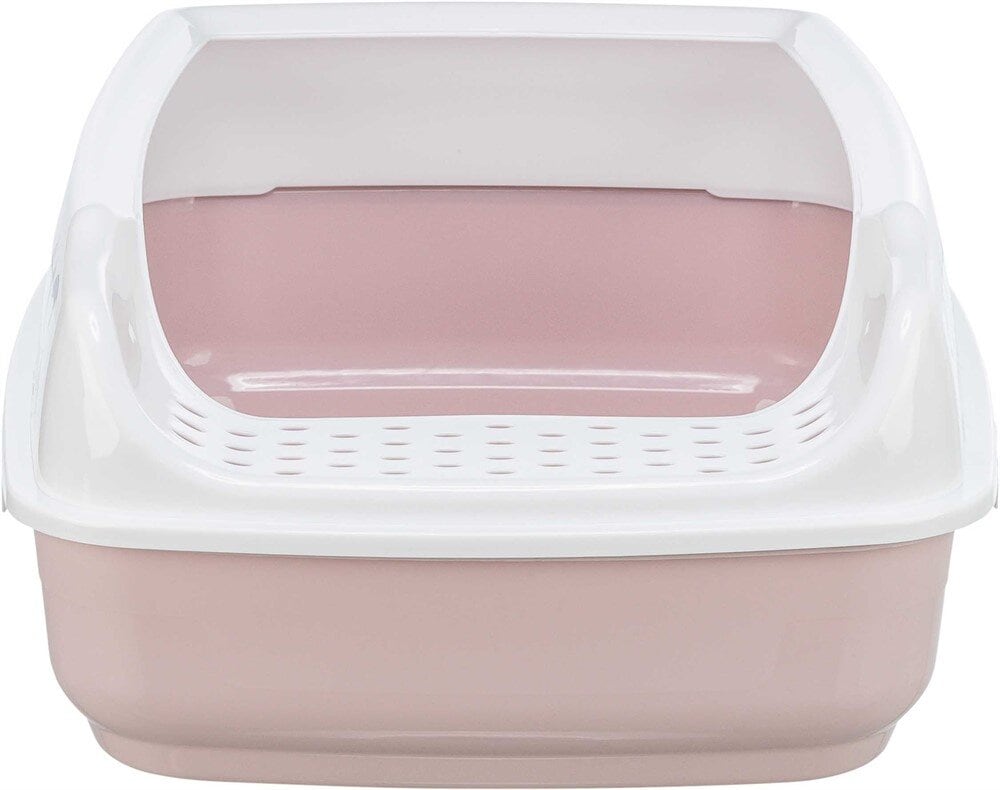 Toalåda Delio m kant 38x20x50cm ljuslila/vit - 2