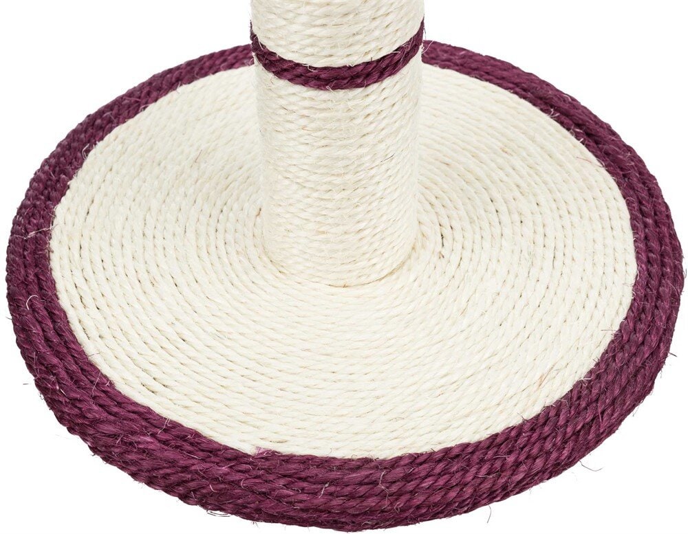 Klöspelare sisal på fot 50cm mixade färger.