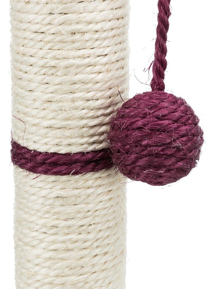 Klöspelare sisal på fot 50cm mixade färger.