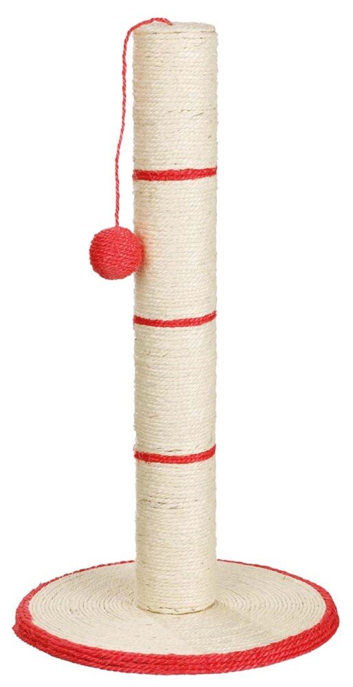 Klöspelare sisal på fot 65cm mixade färger