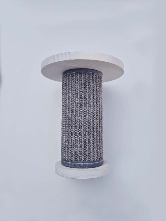 Klättersteg för väggmontering ø18x22cm vi/grå - 2