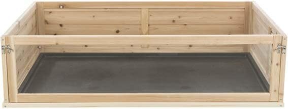 Innehage för marsvin i trä/plast 100x30x60cm
