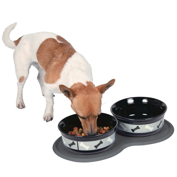 Matskålsunderlägg gummi grått - 2