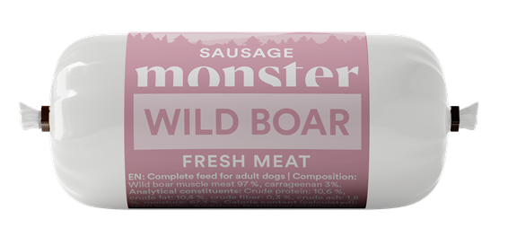Monster Dog Sausage Wild Boar 80g