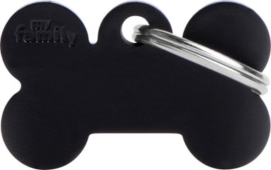 ID-bricka Basic Ben Svart Liten