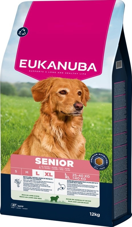Eukanuba dog Senior large lamb & rice 12kg