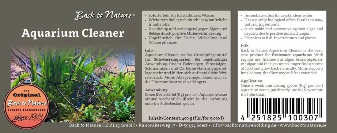 BTN Aquarium Cleaner 400g Algbekämpning - 2