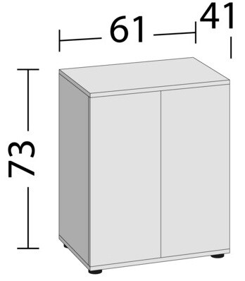 Juwel Lido 120 SBX-bänk Grå