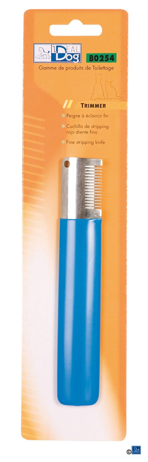 Trimkniv böjd gles 14 tänder Högerhänt