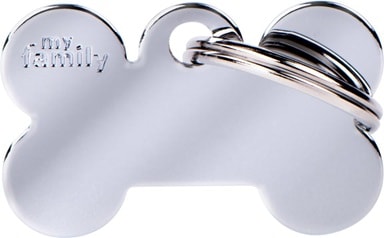 ID-bricka Basic Ben krom Liten