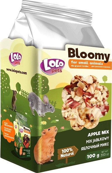 Bloomy Apple Mix 100g Smådjur
