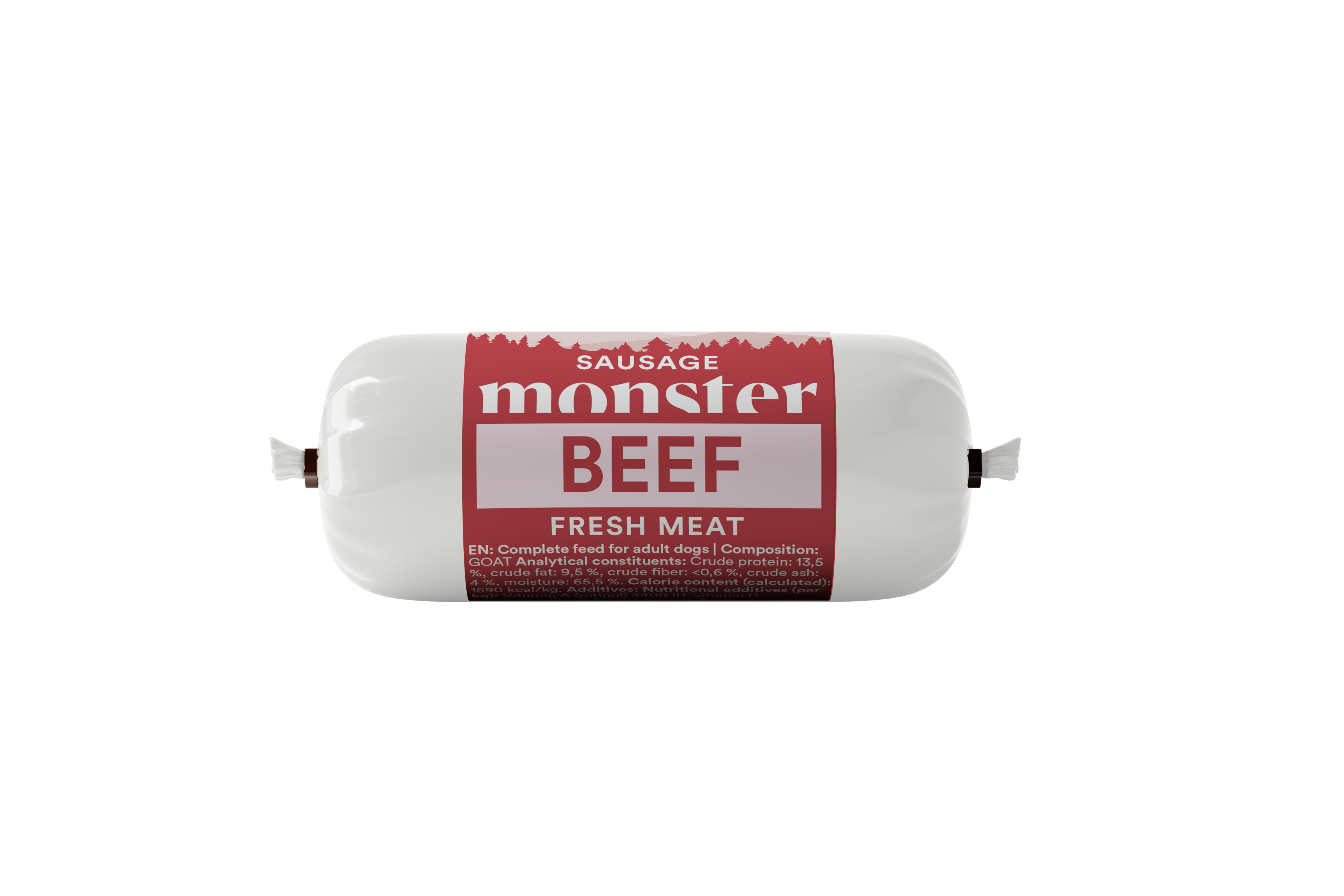Monster Dog Sausage Beef 80g
