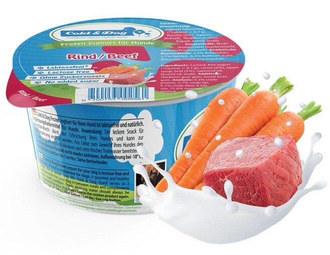 Cold&Dog Frozen Yoghurt Nöt 90ml