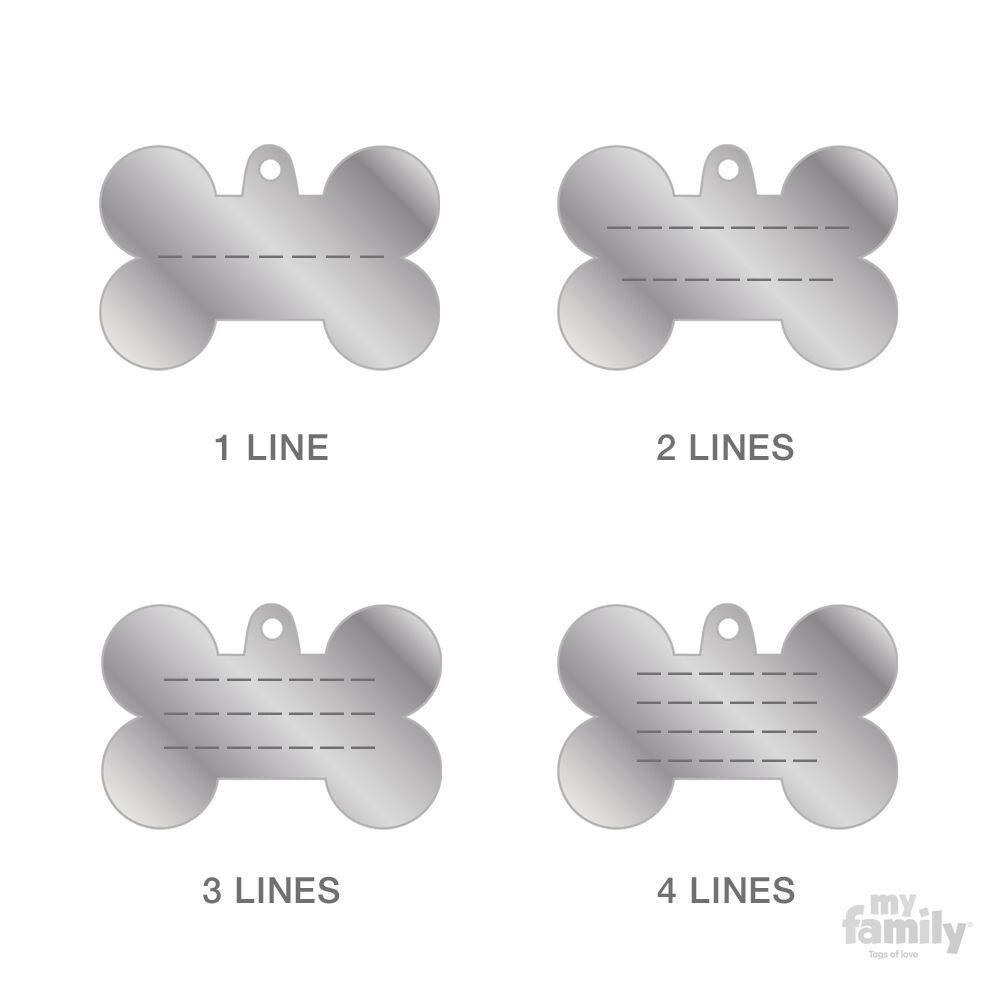 ID-bricka Basic Ben Lila Liten