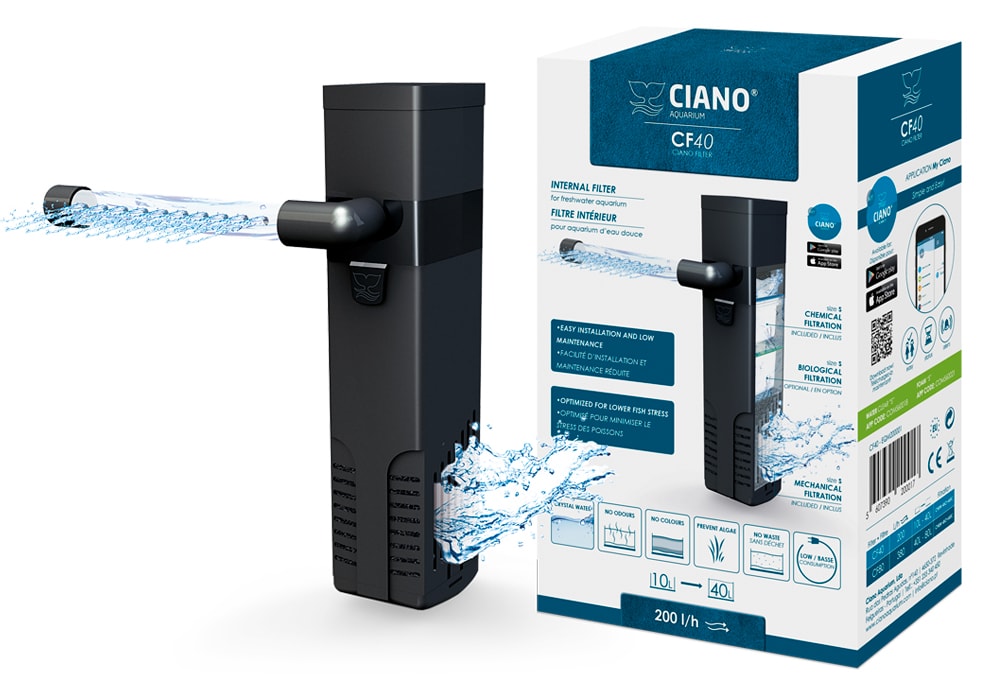 Akvarium Ciano 30 svart, 25 liter - 2