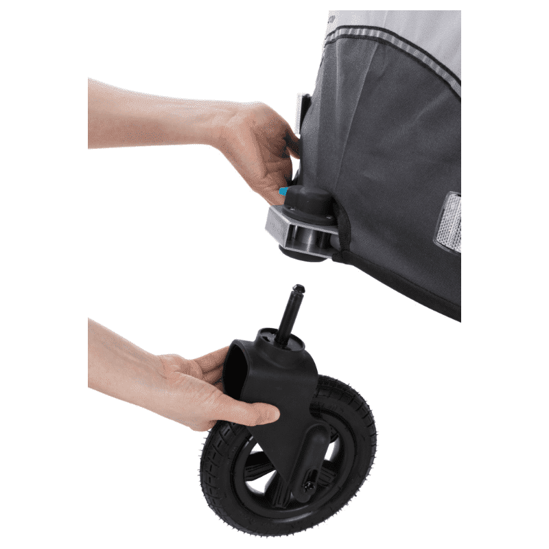 Cykelvagn, Quick-fold Medium, upp till 22kg